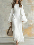 Women's Bell-sleeve Dress