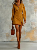 Women's High-neck Dress