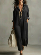 Women's Casual Cozy Denim Dress